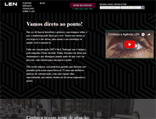 Tablet Screenshot of len.com.br