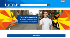 Desktop Screenshot of len.com.mx