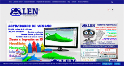 Desktop Screenshot of len.es